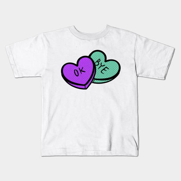 OKBYE Kids T-Shirt by Talkapollock